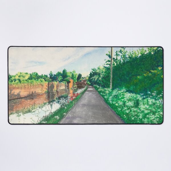 Item preview, Poppies along the canal designed and sold by Catherine Holland.