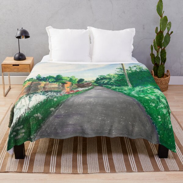 Item preview, Poppies along the canal designed and sold by Catherine Holland.