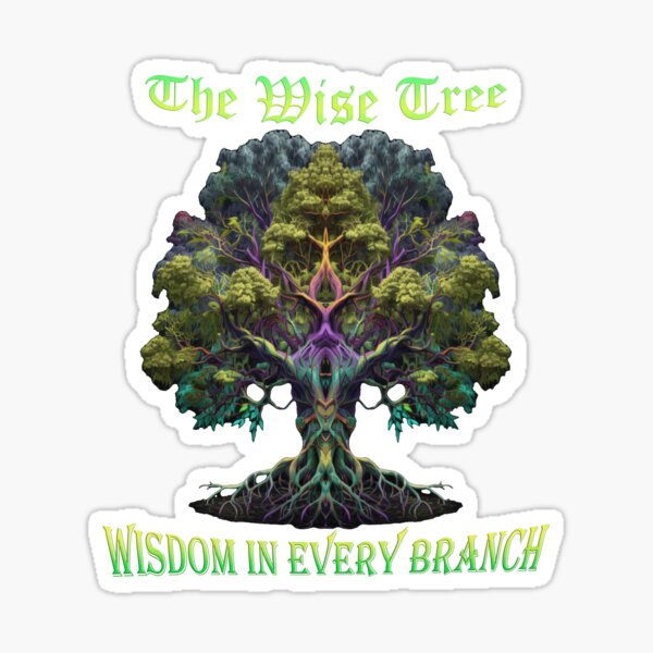 Wise Mystical Tree AI generator Poster for Sale by GraymanShop