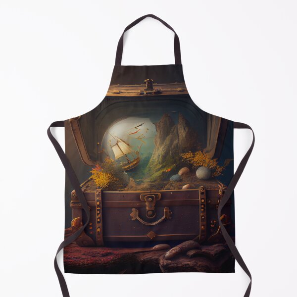 Item preview, Travelled Treasures Digital Painting designed and sold by CodeAndColors.
