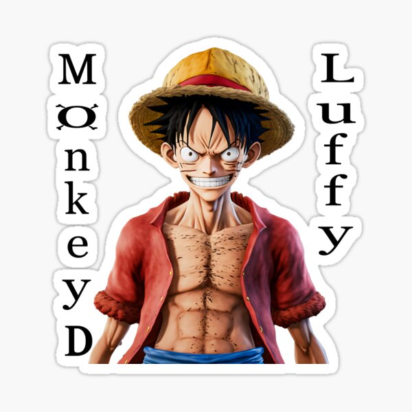 Monkey D. Luffy Sticker by DesignLO2