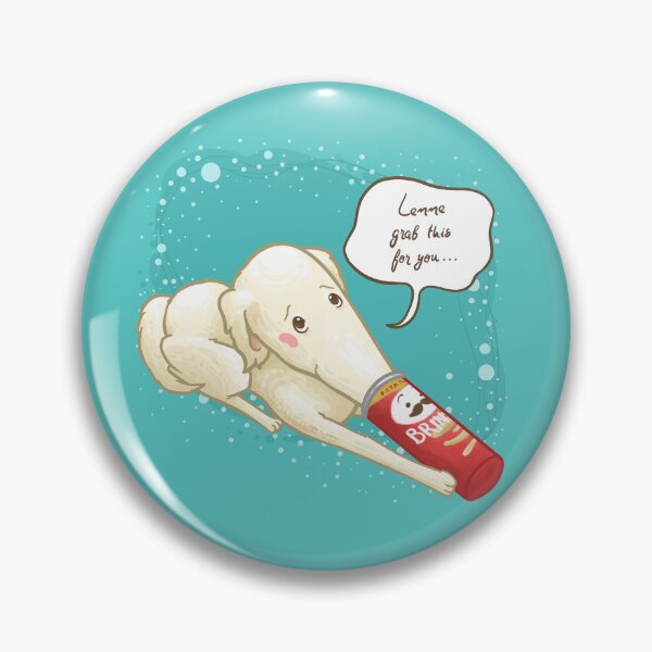 Item preview, Borzoi Dog Trying to Get Potato Crips designed and sold by Khotekmei.