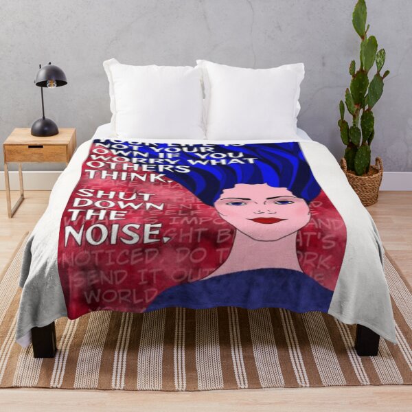 Item preview,  Radical Feminist Quote - Your Life Is Not Your Own If You Worry What Others Think Shut Down The Noise designed and sold by LethalPixieDust.