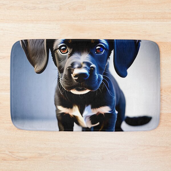 Item preview, little black dog designed and sold by redstar-design.