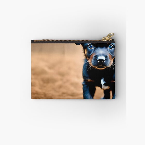 Item preview, little black dog in the sand designed and sold by redstar-design.