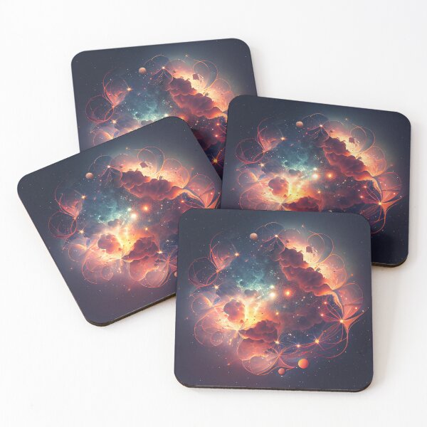 Item preview, Beautiful Constellations in Space Digital Painting designed and sold by CodeAndColors.