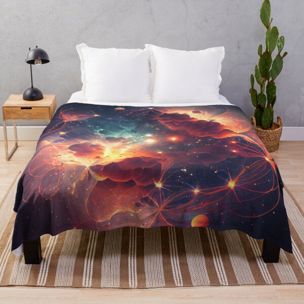 Item preview, Beautiful Constellations in Space Digital Painting designed and sold by CodeAndColors.
