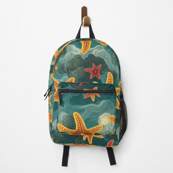 Item preview, Starfish Pattern Tropical Theme Painting. designed and sold by Sowari-Pillows.
