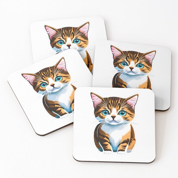 Item preview, ginger cat chibi sticker designed and sold by redstar-design.