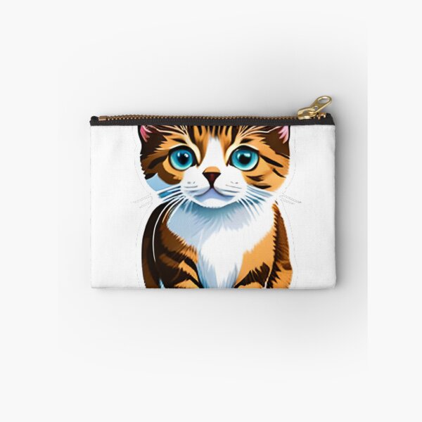 Item preview, ginger cat chibi sticker designed and sold by redstar-design.