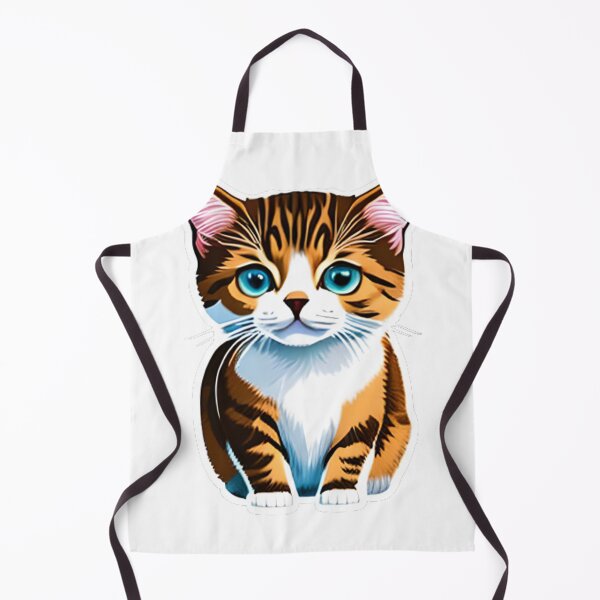 Item preview, ginger cat chibi sticker designed and sold by redstar-design.