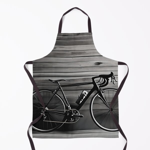 Item preview, black and white racing bike designed and sold by redstar-design.
