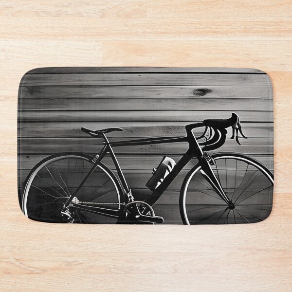 Item preview, black and white racing bike designed and sold by redstar-design.