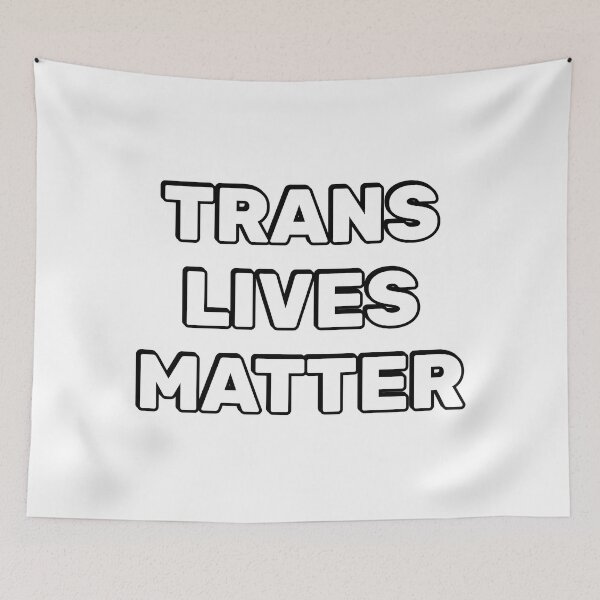 Item preview, Transgender flag colors - Trans lives matter designed and sold by Inspirationmotivation.