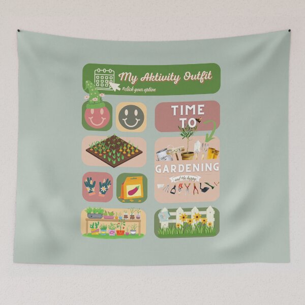 Item preview, Gardening - My activity outfit with Smiley designed and sold by PositiveIdeas.