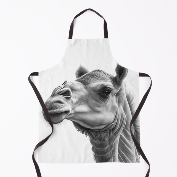 Item preview, Black and white Camel drawing designed and sold by Pencil-Art.