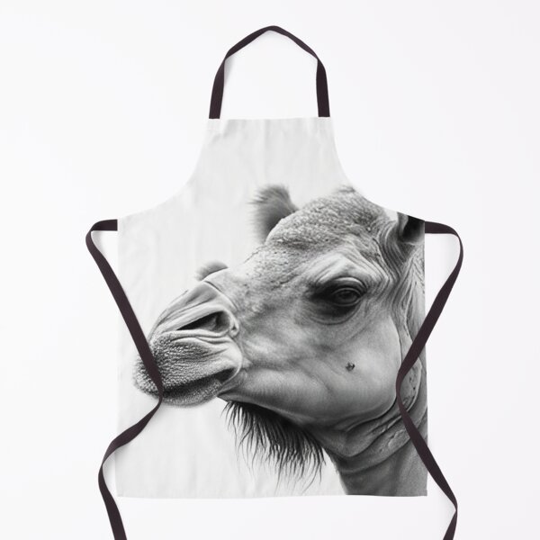 Item preview, Black and white Camel drawing designed and sold by Pencil-Art.