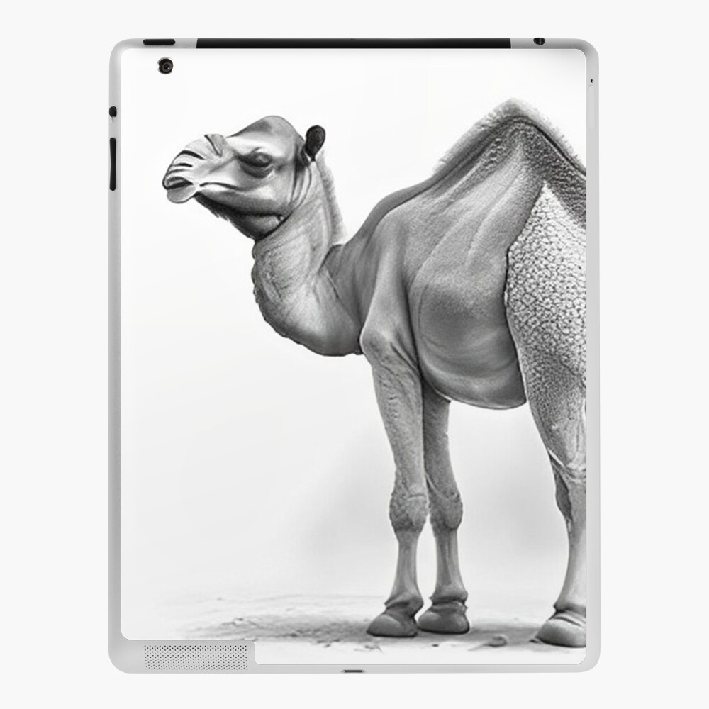 Pencil Sketch Illustration Camel Close Head Stock Illustration 2337879801 |  Shutterstock