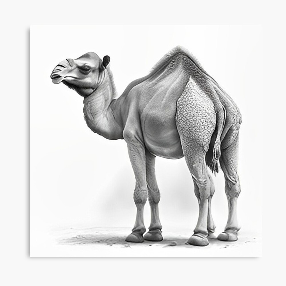 Camel black and white picture best sale