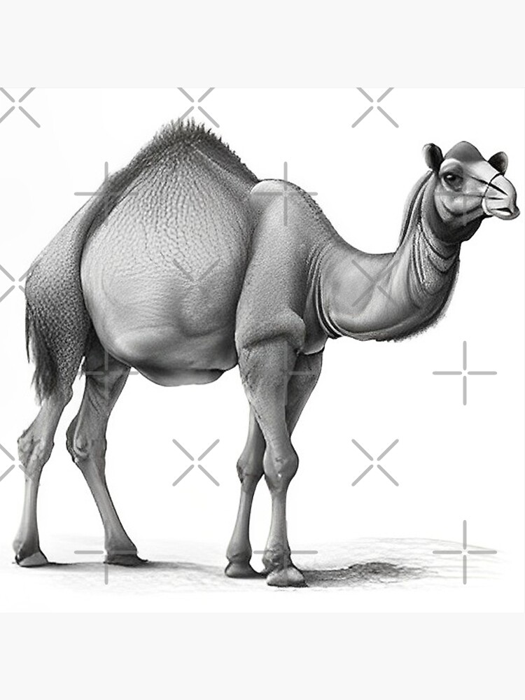 Camel Drawing - How To Draw A Camel Step By Step