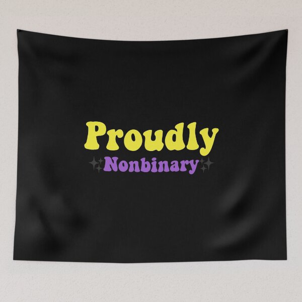 Item preview, Proudly Nonbinary designed and sold by everything4eva.