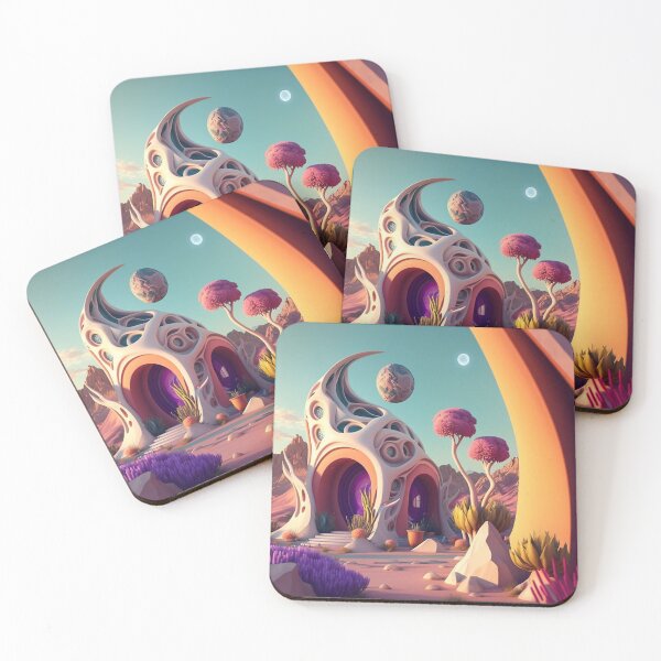 Item preview, Imagining a World of Vibrant Colors designed and sold by ThreadGallery.