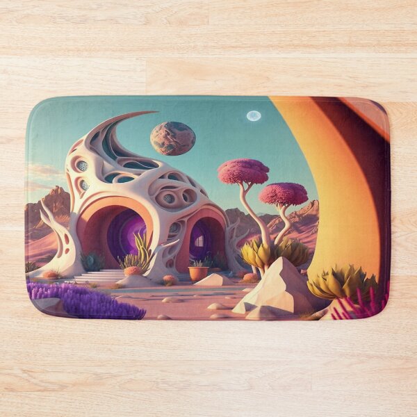 Item preview, Imagining a World of Vibrant Colors designed and sold by ThreadGallery.