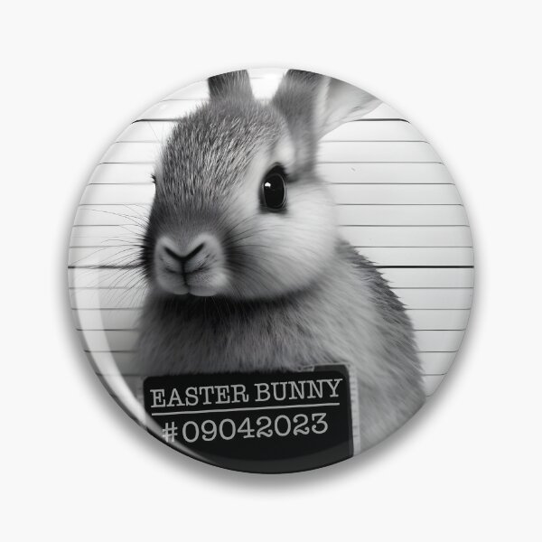 Item preview, Rabbit Mugshot - Funny Easter Bunny Design designed and sold by togetherShirts.