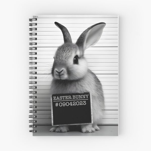 Item preview, Rabbit Mugshot - Funny Easter Bunny Design designed and sold by togetherShirts.