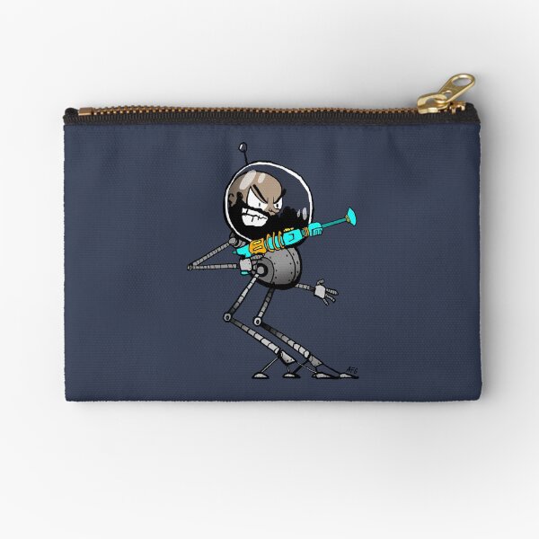Space Aaron Robot Zipper Pouch