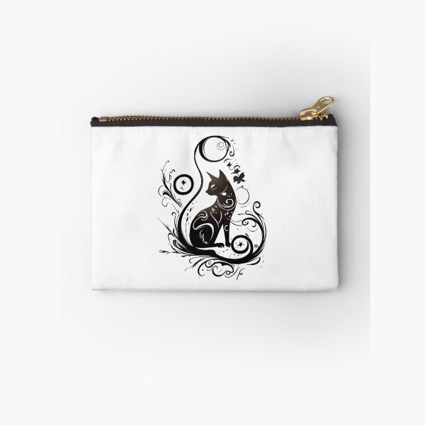 Item preview, Tribal Tattoo Style Cat designed and sold by ShadowAndSlate.