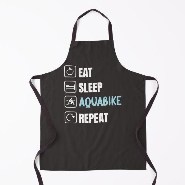 Item preview, Aquabike Pool Exercise Lover Eat Sleep designed and sold by MrEddie10.