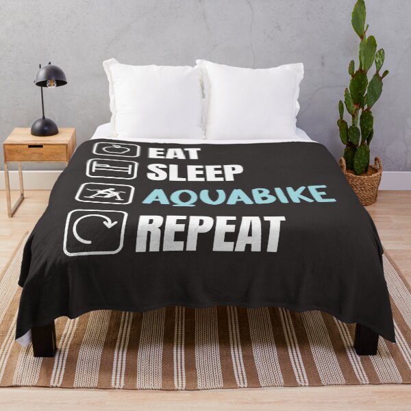 Item preview, Aquabike Pool Exercise Lover Eat Sleep designed and sold by MrEddie10.