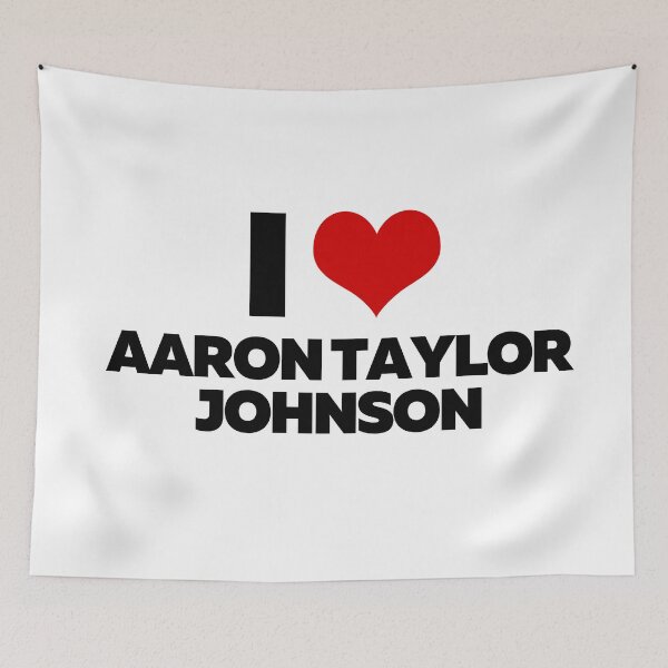 Item preview, I Love Aaron Taylor Johnson designed and sold by theartcreatore.