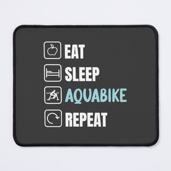Item preview, Aquabike Pool Exercise Lover Eat Sleep designed and sold by MrEddie10.