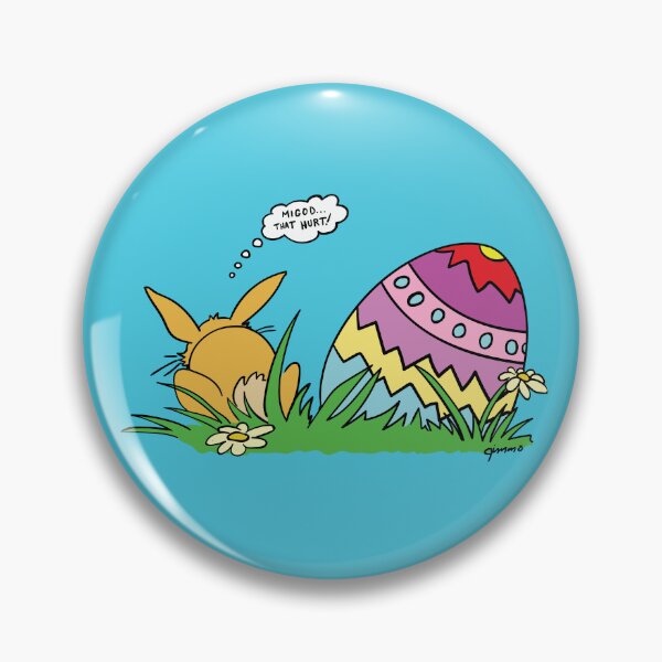Item preview, The Funny Easter Bunny designed and sold by ElJimmo.