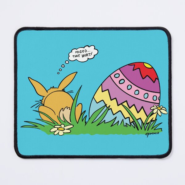 Item preview, The Funny Easter Bunny designed and sold by ElJimmo.