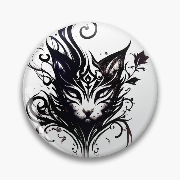 Item preview, Witches Tribal Cat designed and sold by ShadowAndSlate.