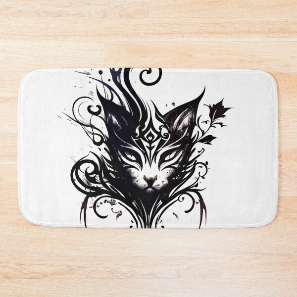 Item preview, Witches Tribal Cat designed and sold by ShadowAndSlate.