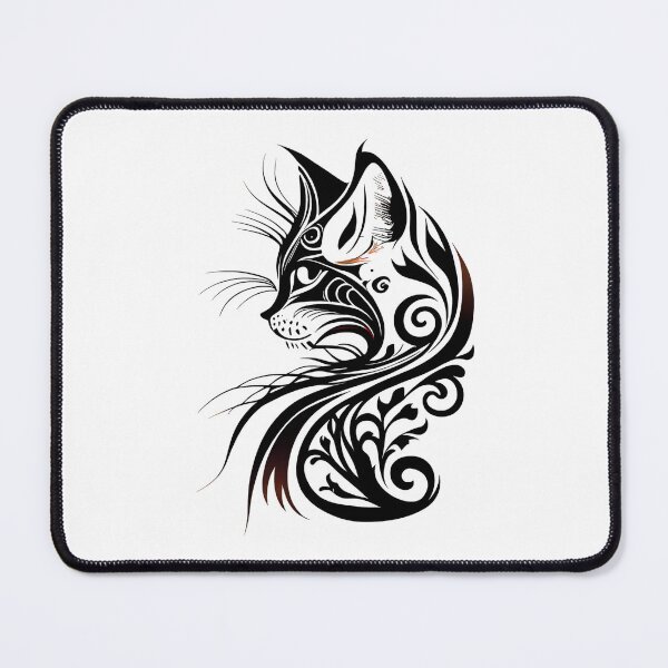 Item preview, Cute Tribal Cat designed and sold by ShadowAndSlate.