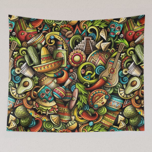 Item preview, Colorful Mexico designed and sold by The Graphic Letters.