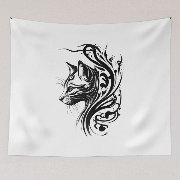 Item preview, Silhouette Cat designed and sold by ShadowAndSlate.