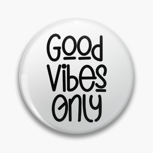 Item preview, Good Vibes Only - Quote in Black Playful Typography designed and sold by Cawaiico.