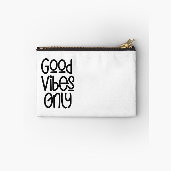 Item preview, Good Vibes Only - Quote in Black Playful Typography designed and sold by Cawaiico.