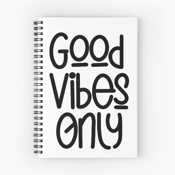 Item preview, Good Vibes Only - Quote in Black Playful Typography designed and sold by Cawaiico.