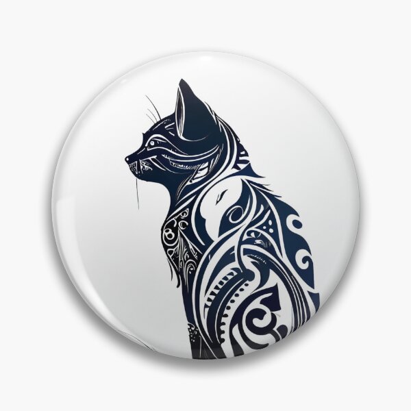 Item preview, Sitting Silhouette Cat designed and sold by ShadowAndSlate.