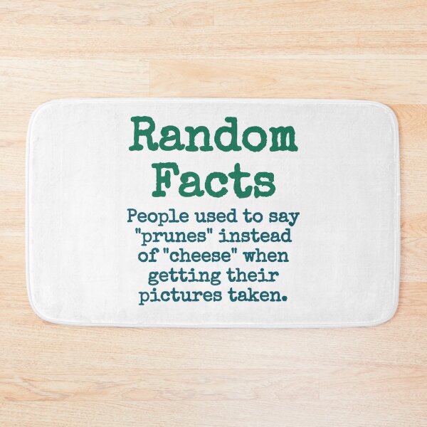 Item preview, People Used To Say Prunes Instead Of Cheese - Trivia Fact designed and sold by CrankyOldDude.
