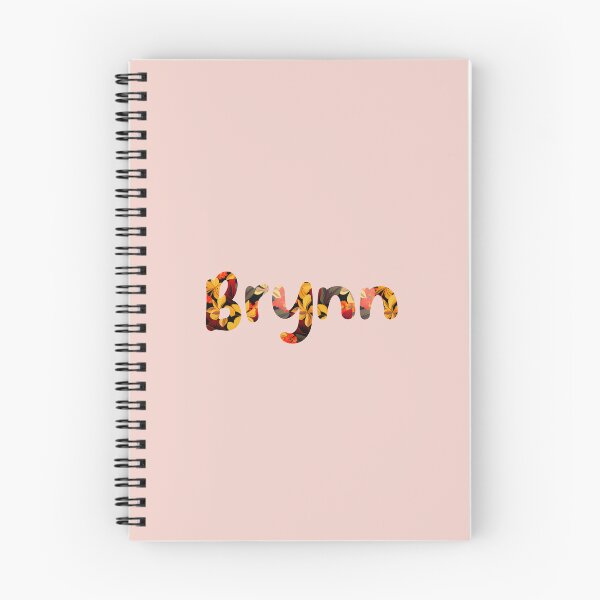 Item preview, Floral Brynn Name : Brynn Name With Flowers  designed and sold by ABCDEmily ©.