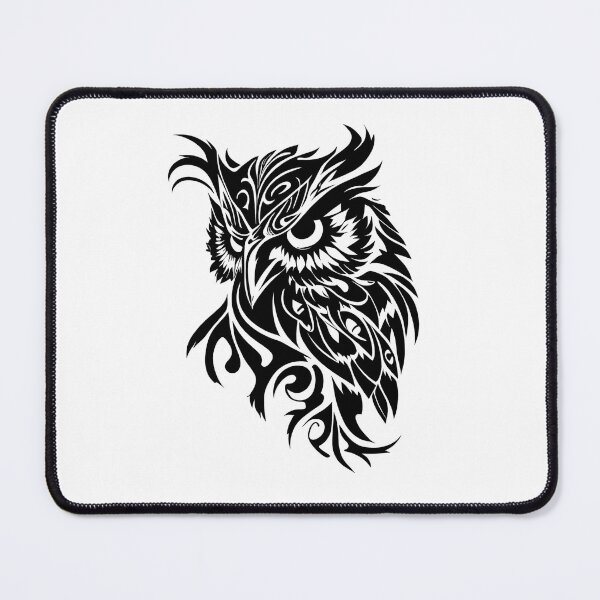 Artikelvorschau, Tribal Style Owl entworfen und verkauft von ShadowAndSlate.