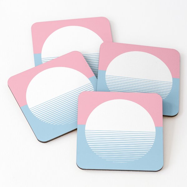 Item preview, Trans Pride Minimalist Sunset designed and sold by everything4eva.